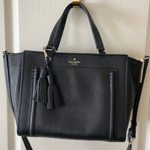 Kate Spade Black Leather Handbag